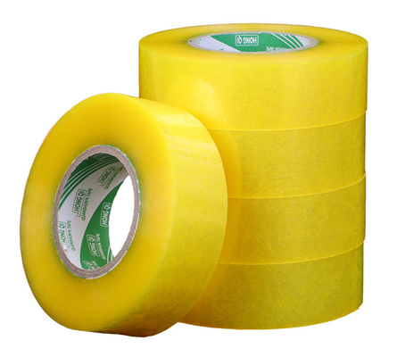 48um Thickness 200m Length Transparent No Noise Hot Melt Adhesive Bopp Silent Packing Adhesive Tape
