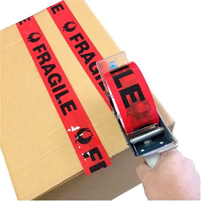Warning Carton Bopp Sealing Tape Fragile Packing Red Fragile Tape